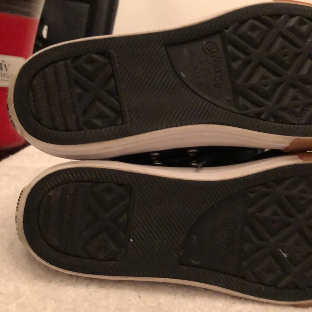 CONVERSE ALL STAR LEATHER SNEAKERS KIDS-BOYS-SIZE 3